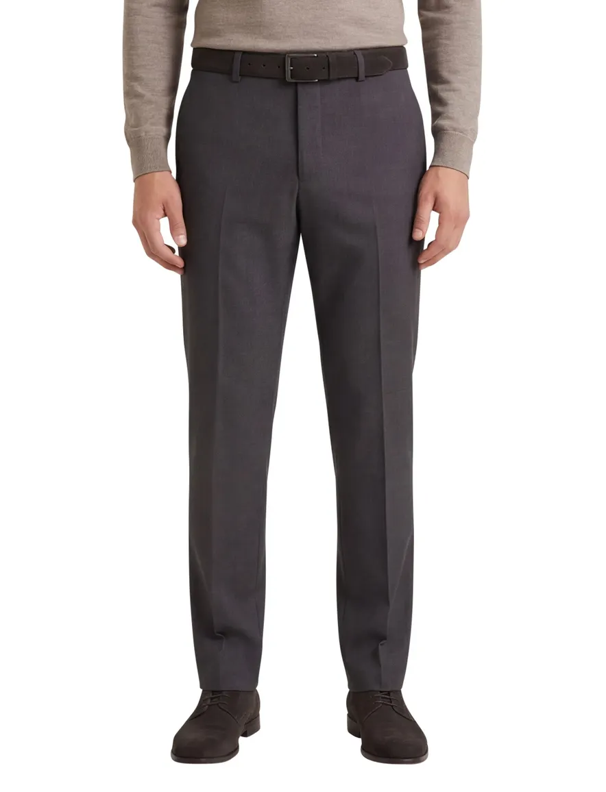 Eurex pantalon Jan grijs flatfront model