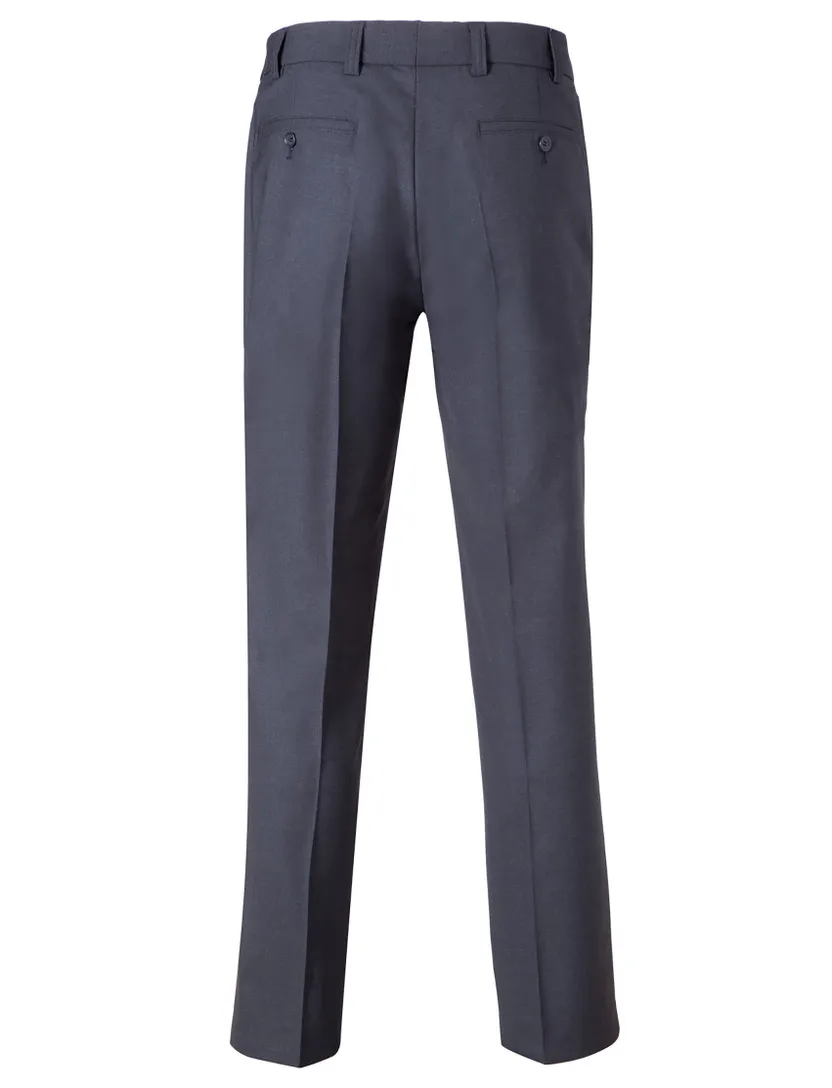 Eurex pantalon Jan donkergrijs flatfront normale fit