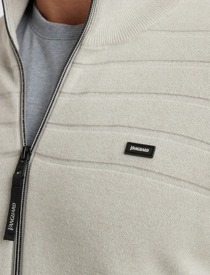 Vanguard vest wit effen normale fit