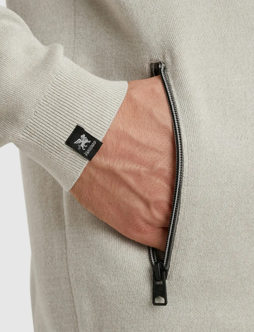 Vanguard vest wit effen normale fit