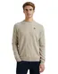 Vanguard trui beige gemêleerd Regular Fit