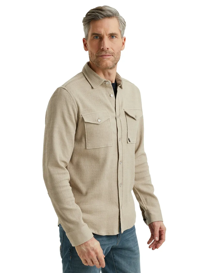 Vanguard overshirt beige Richmond regular fit
