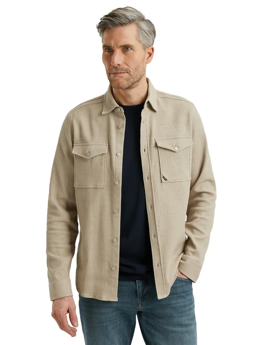 Vanguard overshirt beige Richmond regular fit