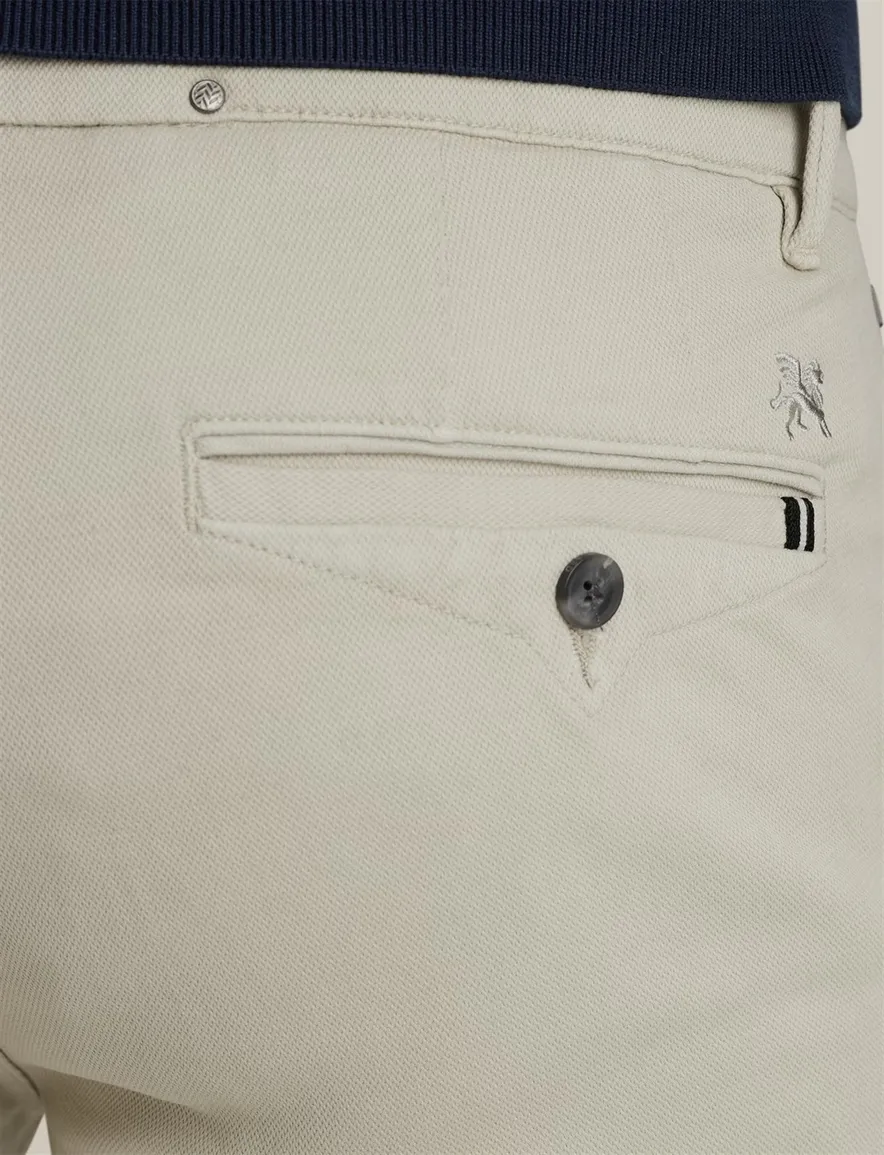 Vanguard pantalon beige katoen