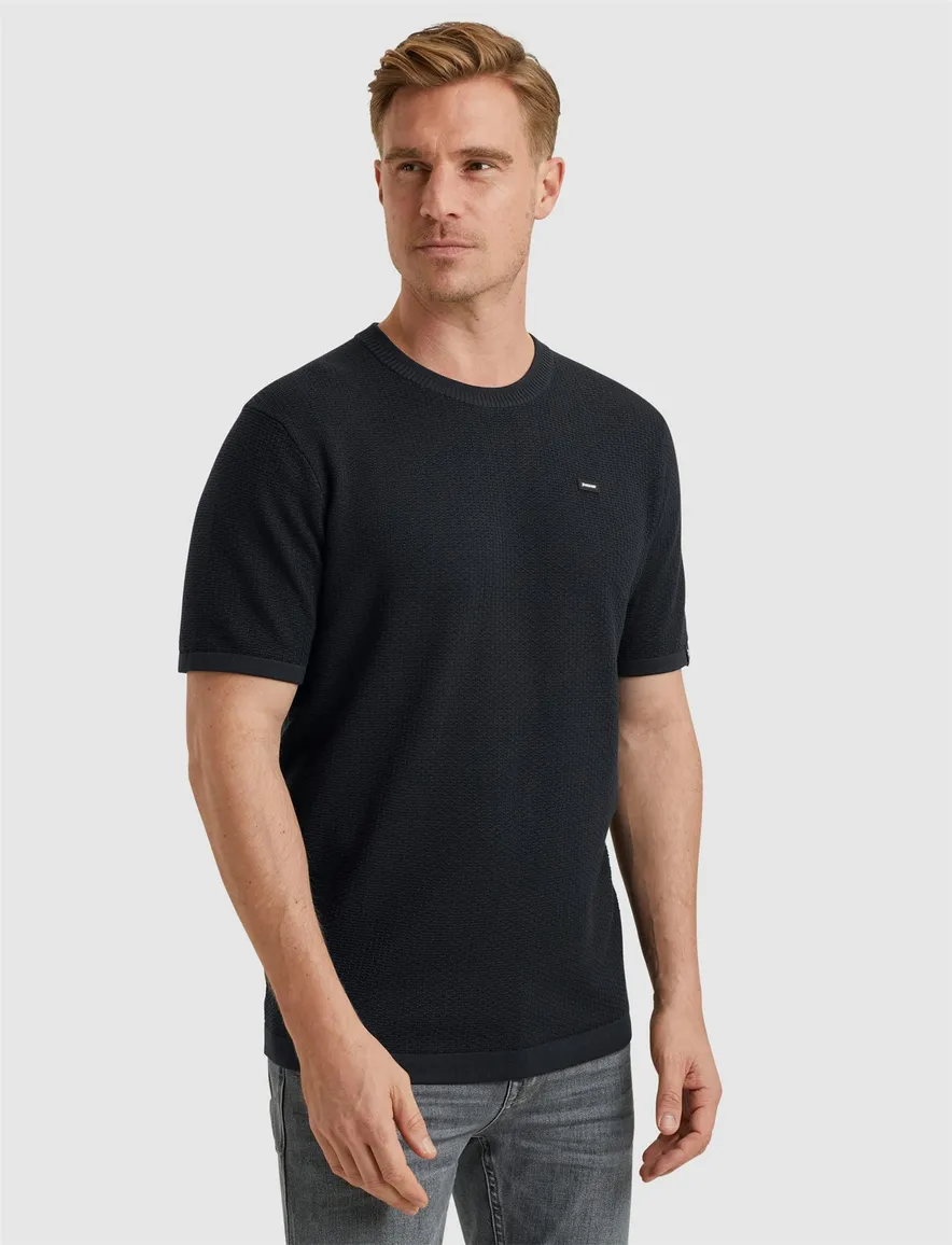 Vanguard T-shirt donkerblauw Cotton Modal