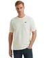 Vanguard T-shirt wit katoen effen normale fit