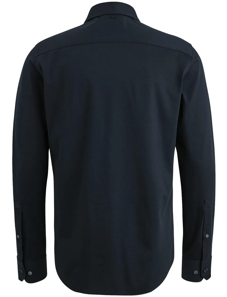 Vanguard overhemd donkerblauw katoen normale fit