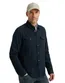 Vanguard overshirt donkerblauw effen Richmond