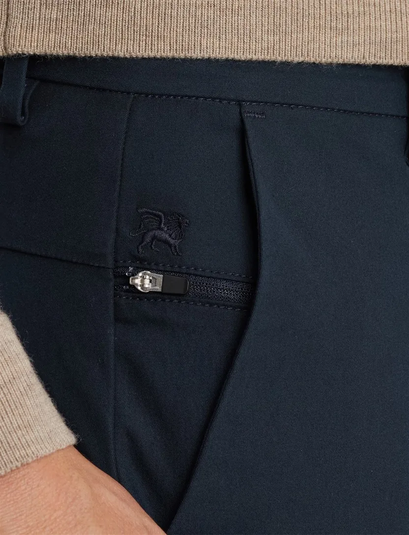Pantalon chino Vanguard V12 donkerblauw