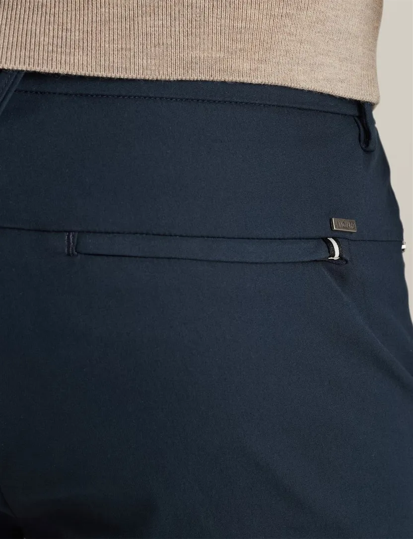 Pantalon chino Vanguard V12 donkerblauw