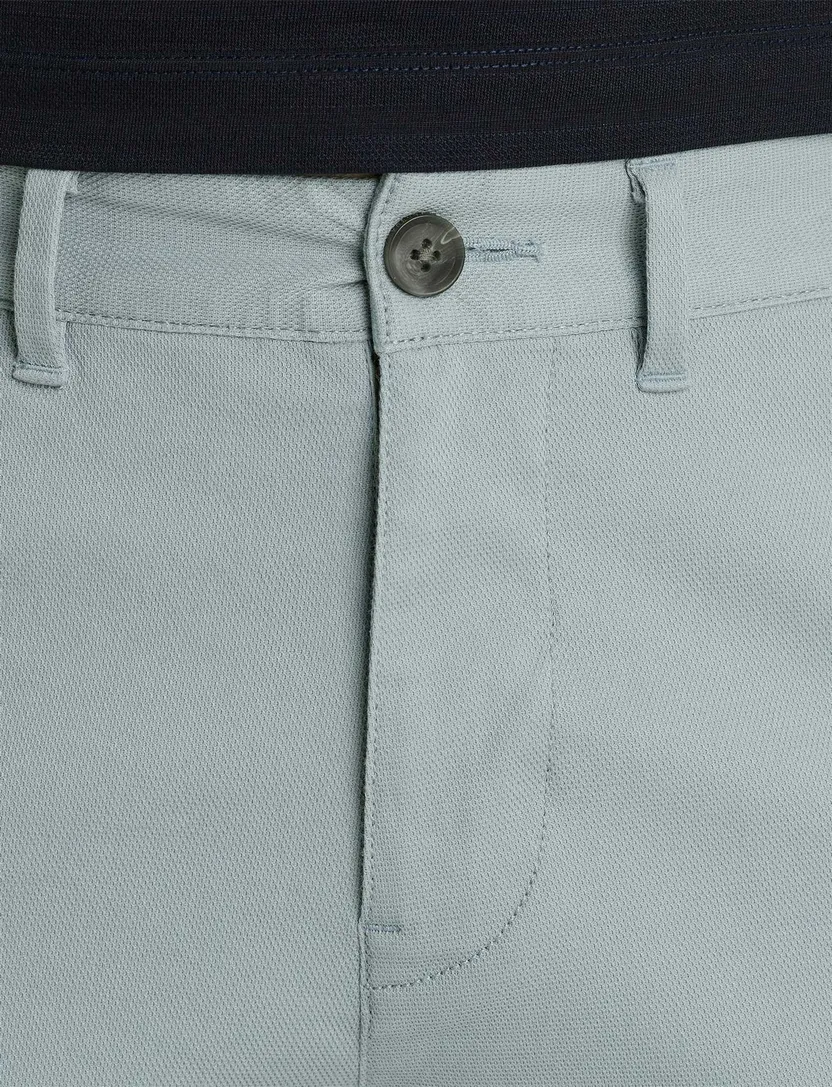 Vanguard V65 Dobby korte broek blauw katoen