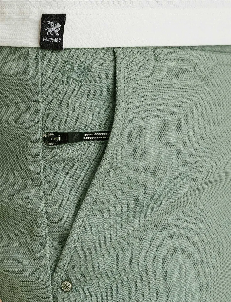 Vanguard V65 Dobby korte broek groen