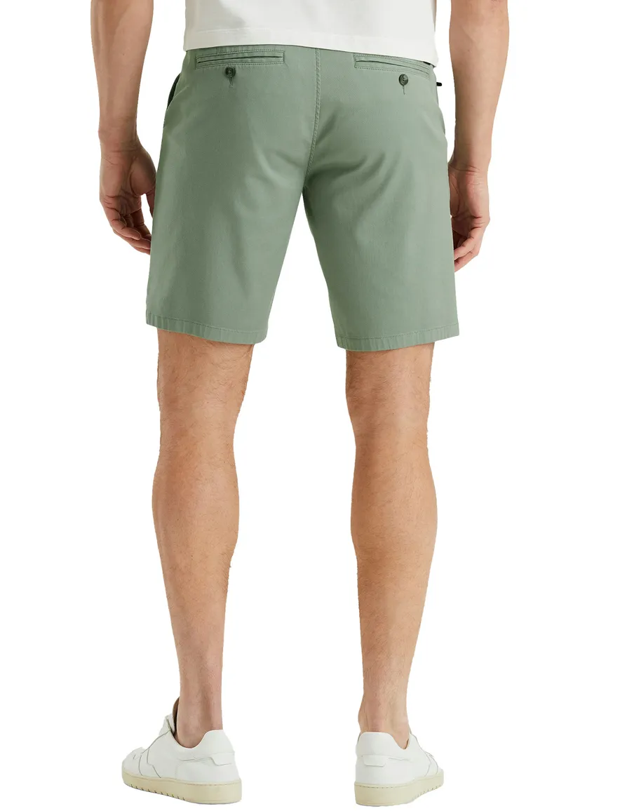Vanguard V65 Dobby korte broek groen effen