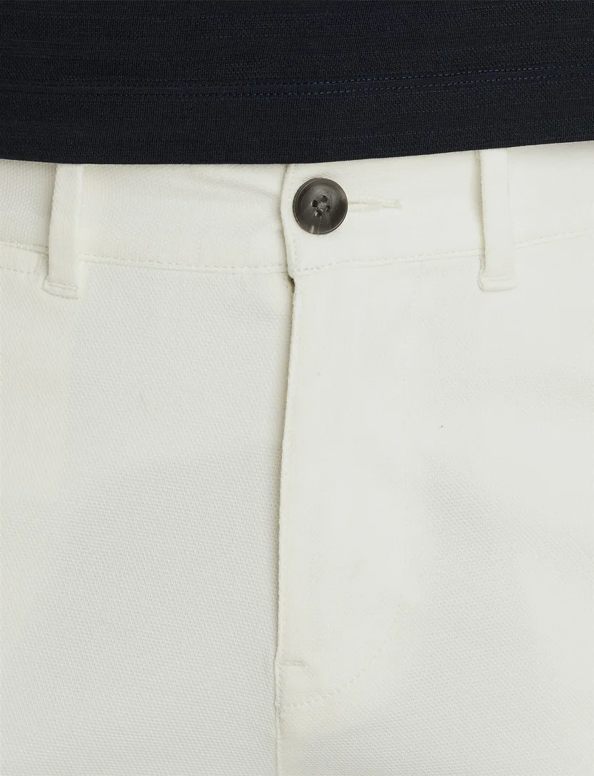 Vanguard V65 Dobby korte broek wit
