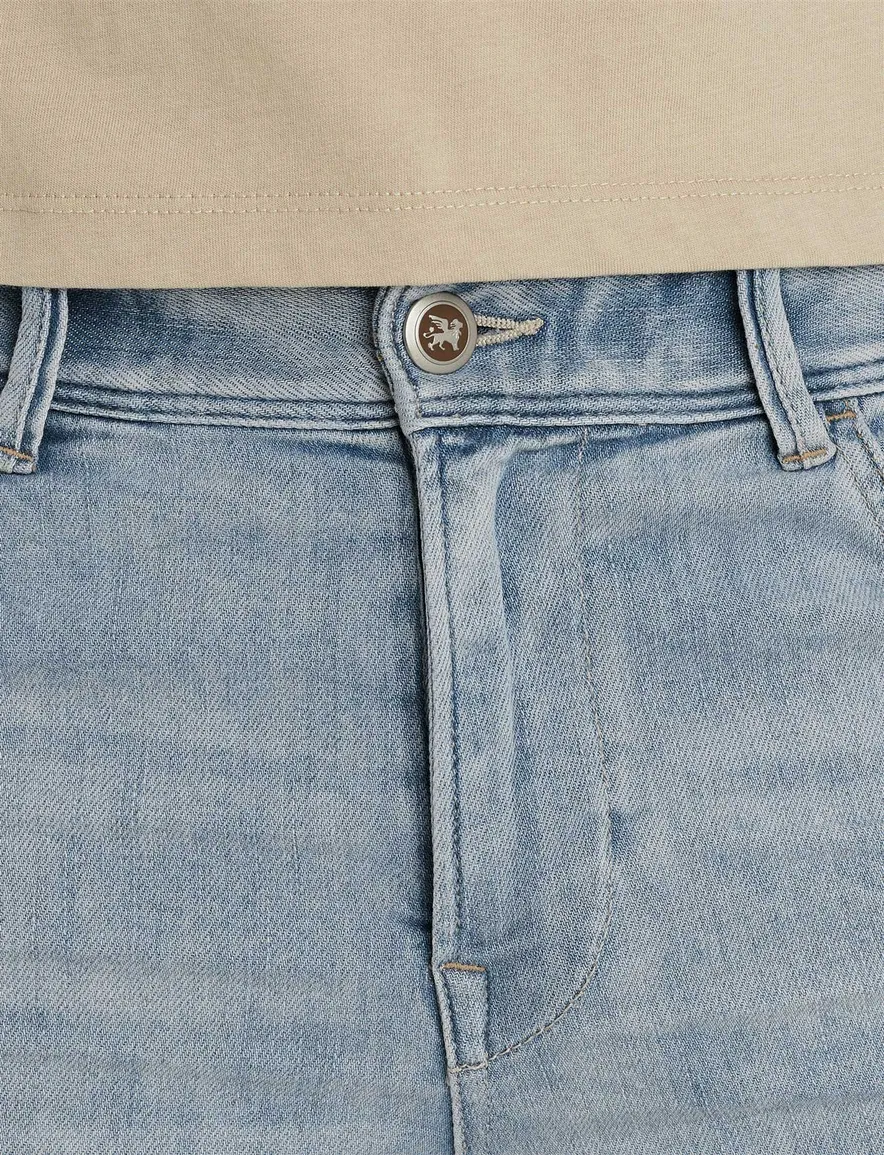Vanguard V12 Rider korte broek licht denim