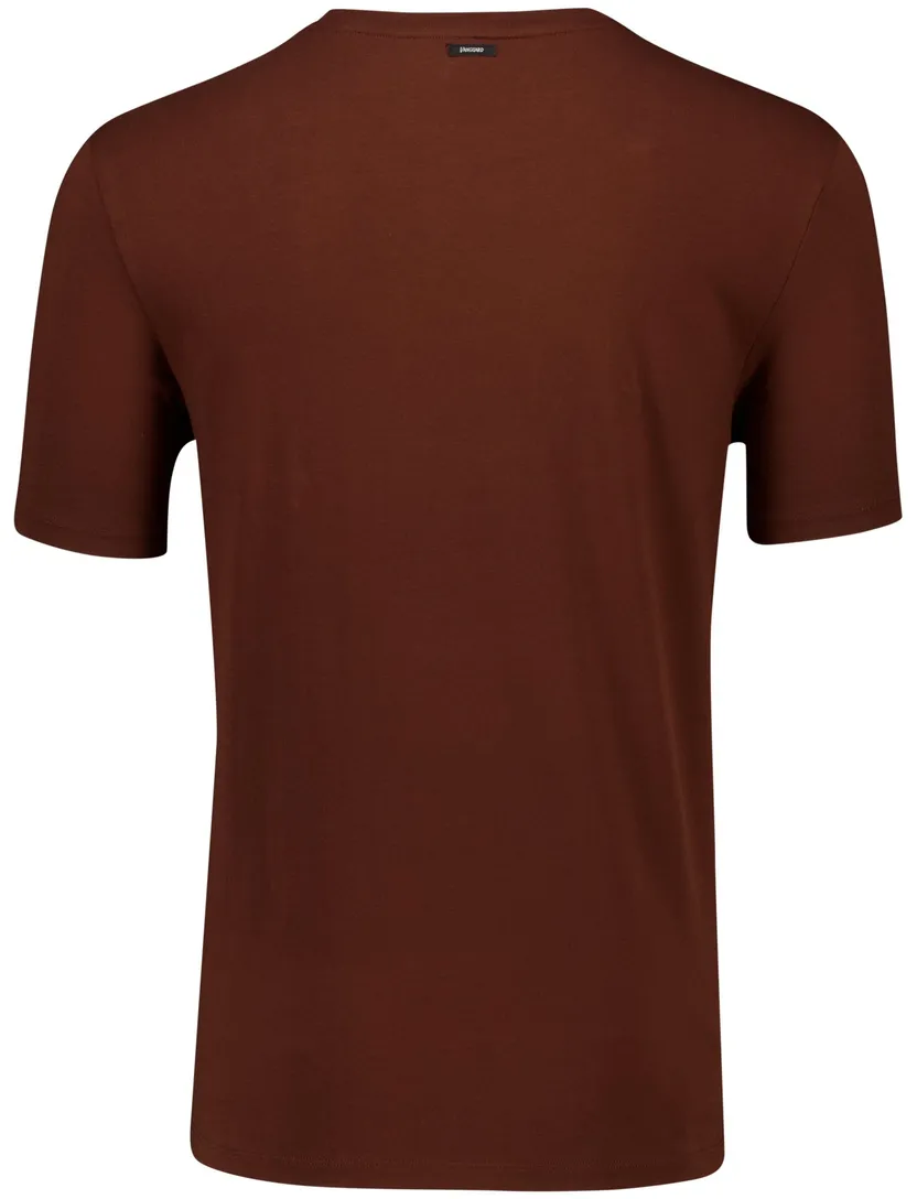 t-shirt Vanguard bio katoen bruin