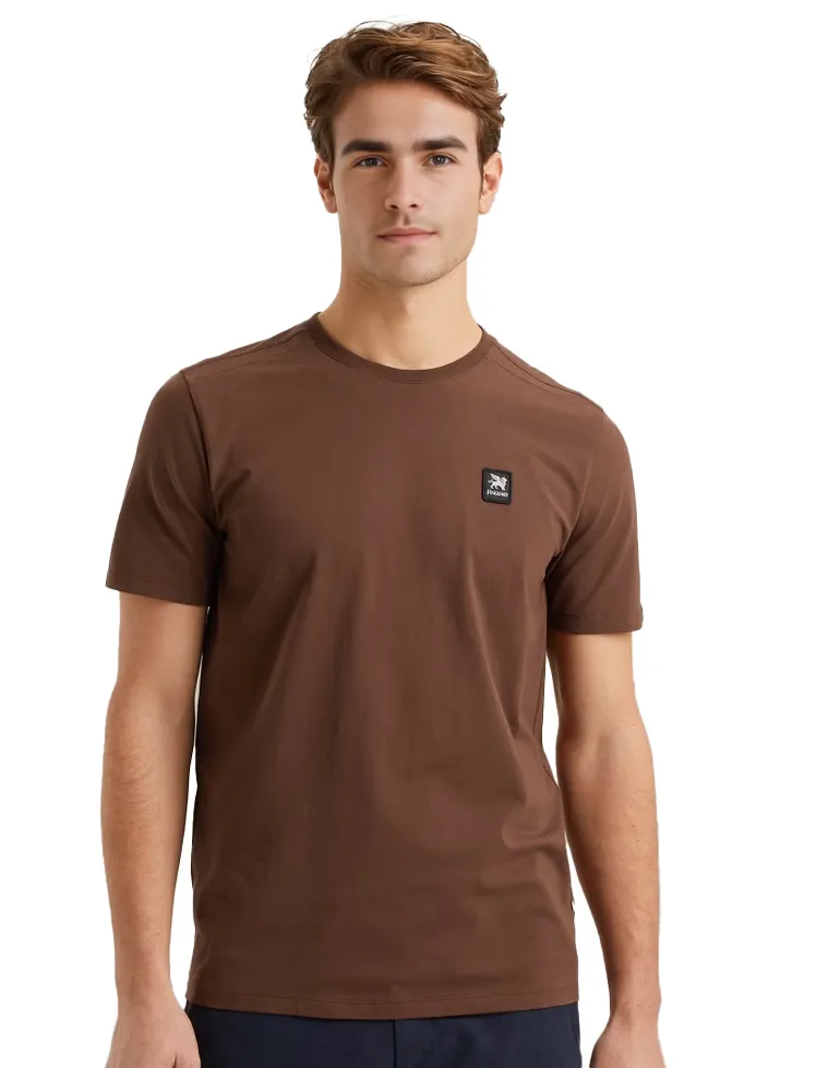 Vanguard t-shirt katoen bruin