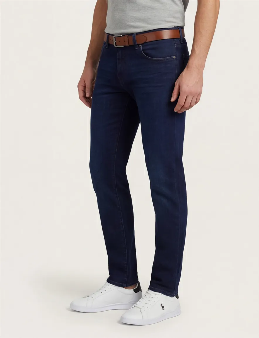 Vanguard V7 jeans donkerblauw regular fit