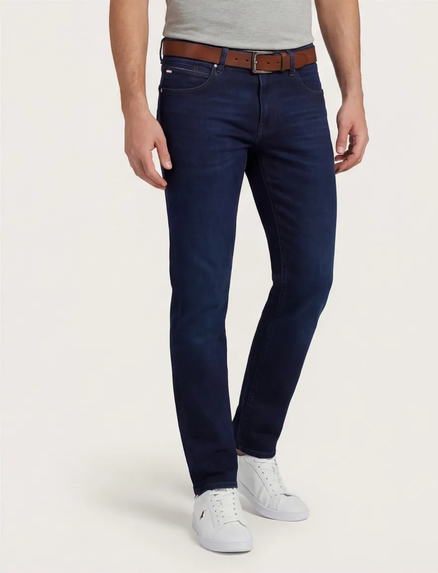 Vanguard V7 jeans donkerblauw regular fit