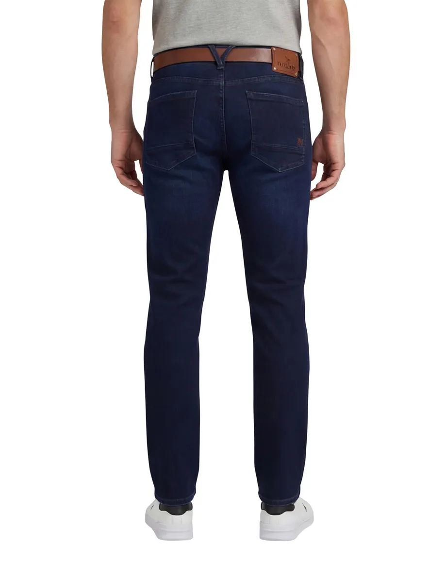 Vanguard V7 jeans donkerblauw regular fit