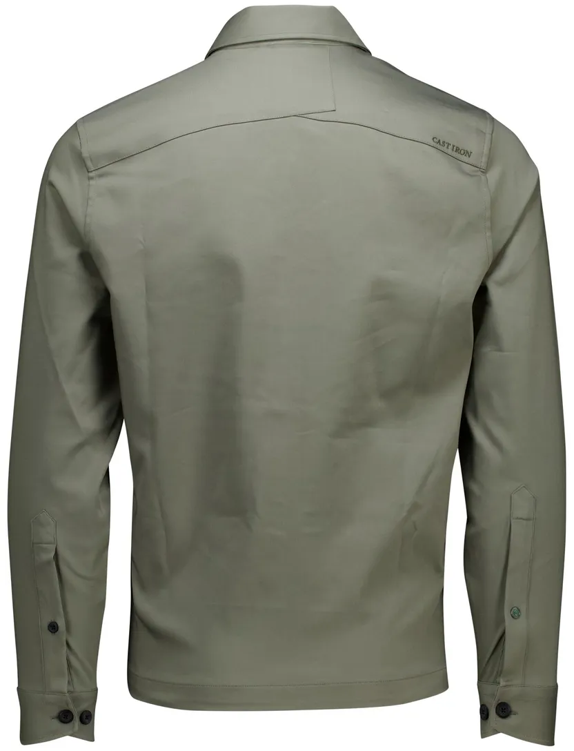 Overshirt Cast Iron groen