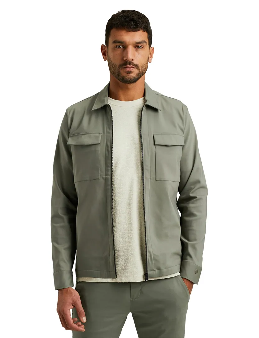 Overshirt Cast Iron groen