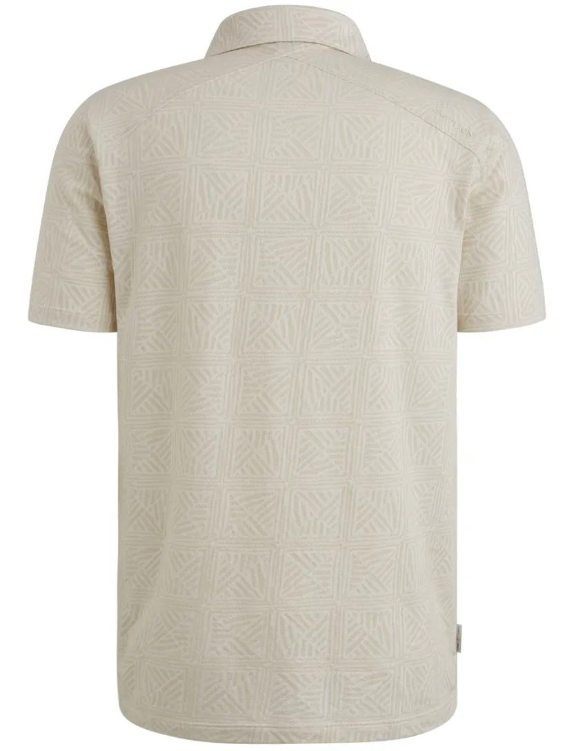 Cast Iron polo beige design 3-knoops