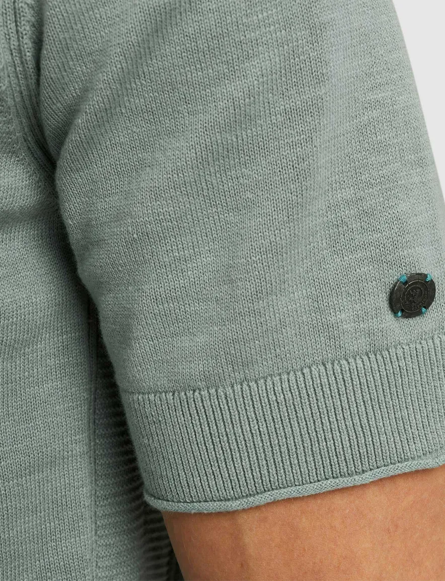 Cast Iron gebreid t-shirt