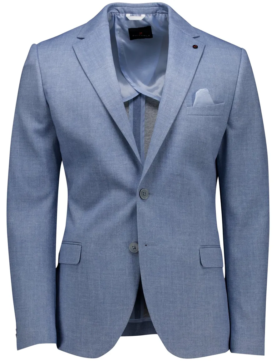 Zuitable colbert DiNick mix en match blauw