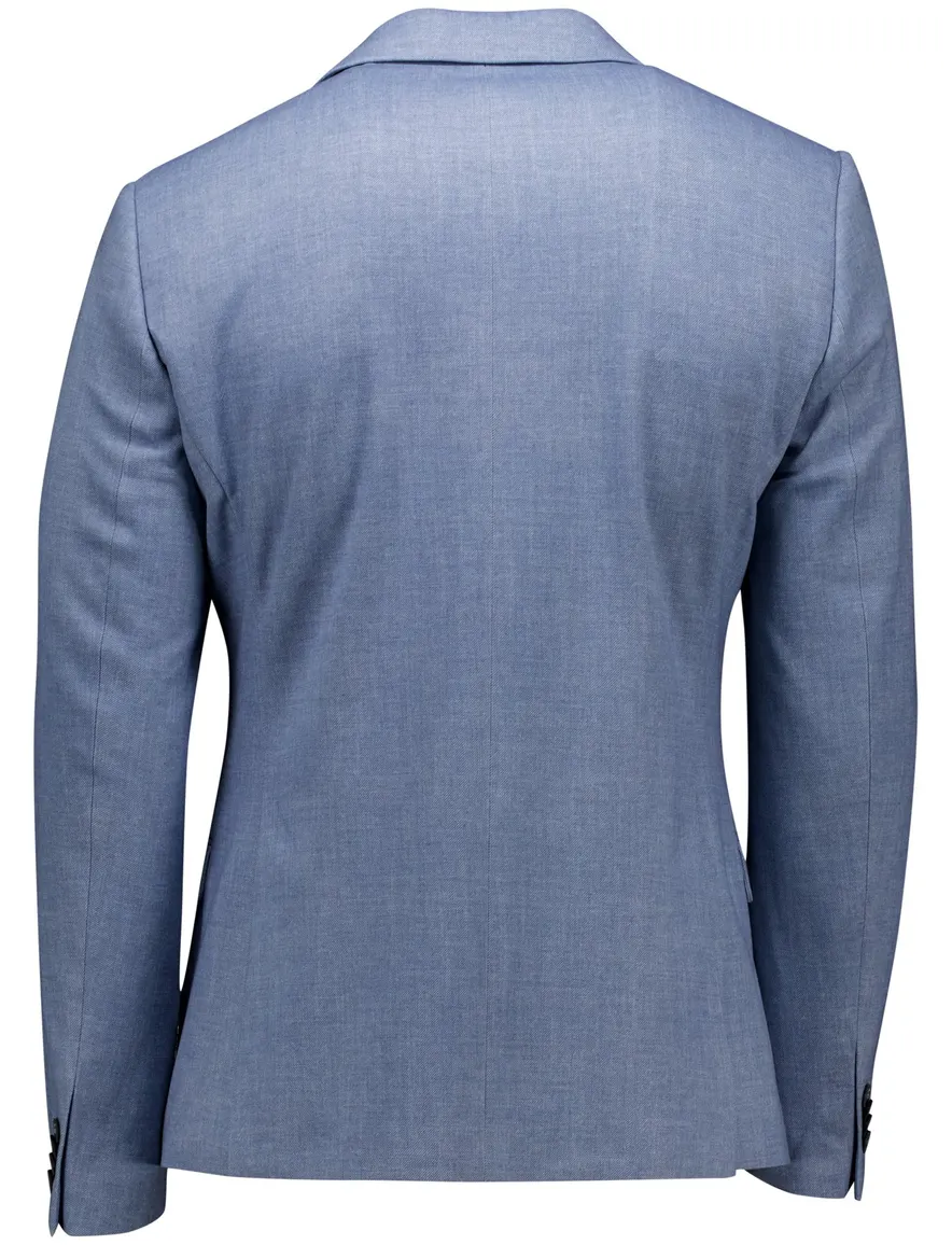 Zuitable colbert blauw polyester