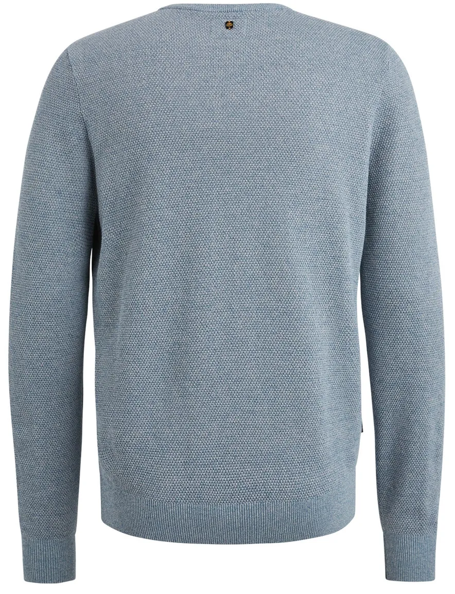 PME Legend lichtblauw trui cotton modal