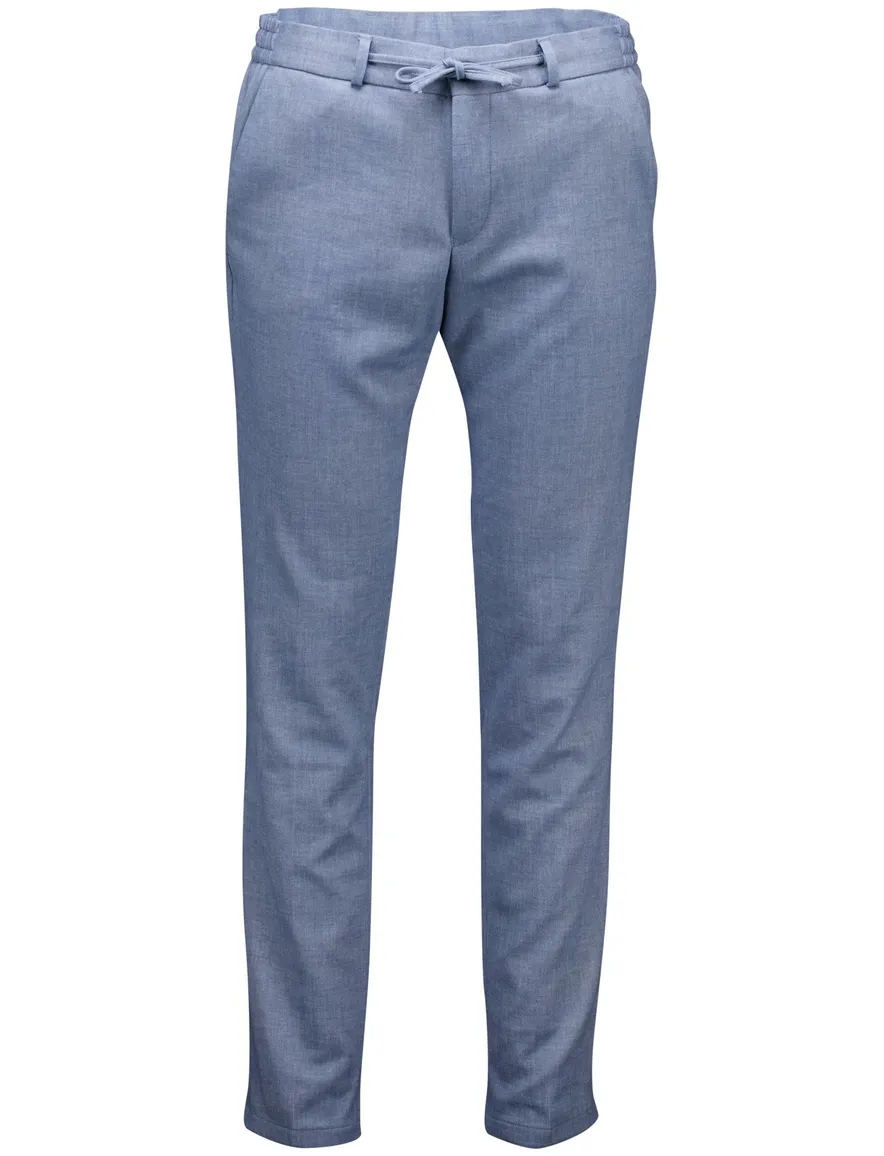 Zuitable pantalon lichtblauw polyes