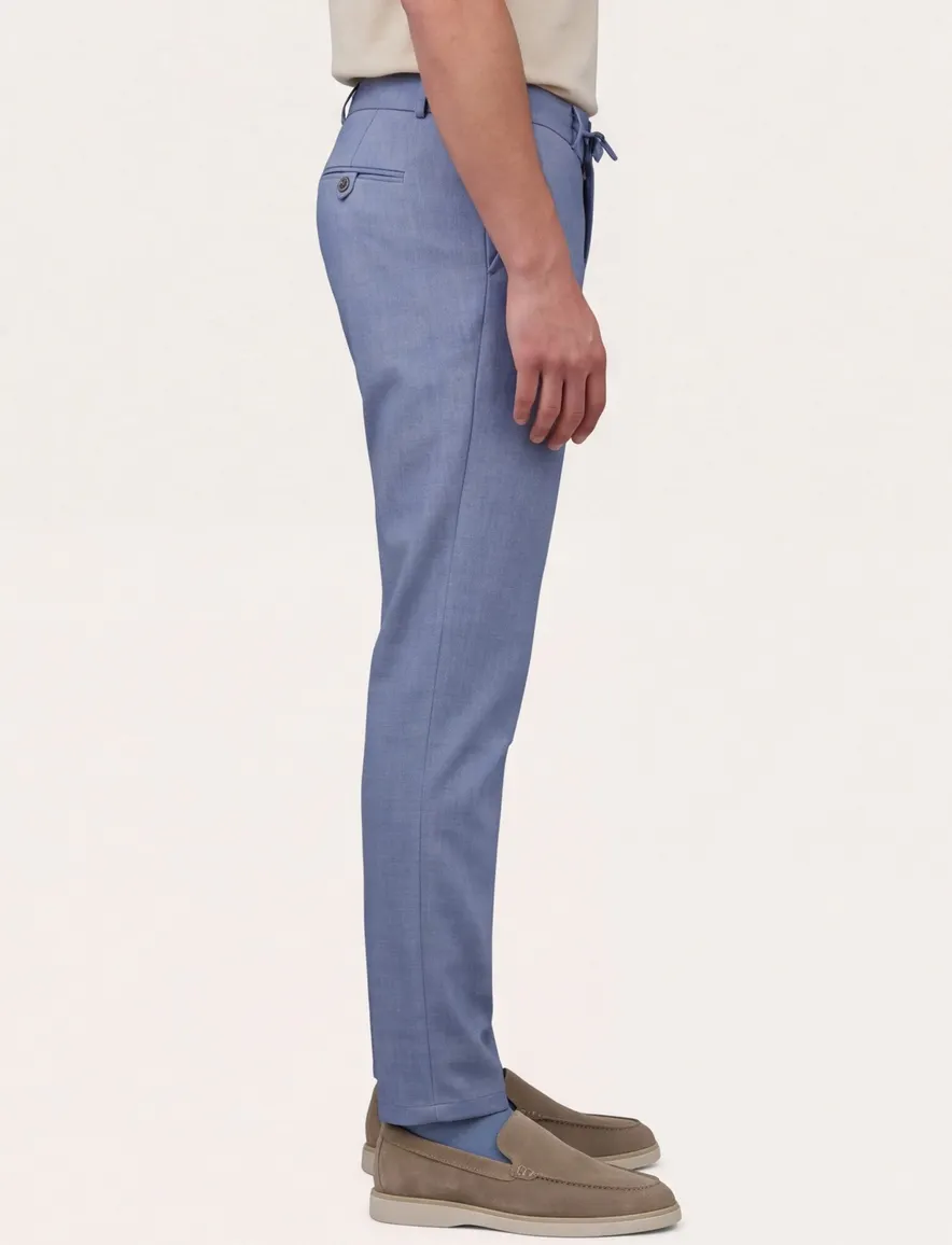 Zuitable pantalon mix en match dispartaflex lichtblauw
