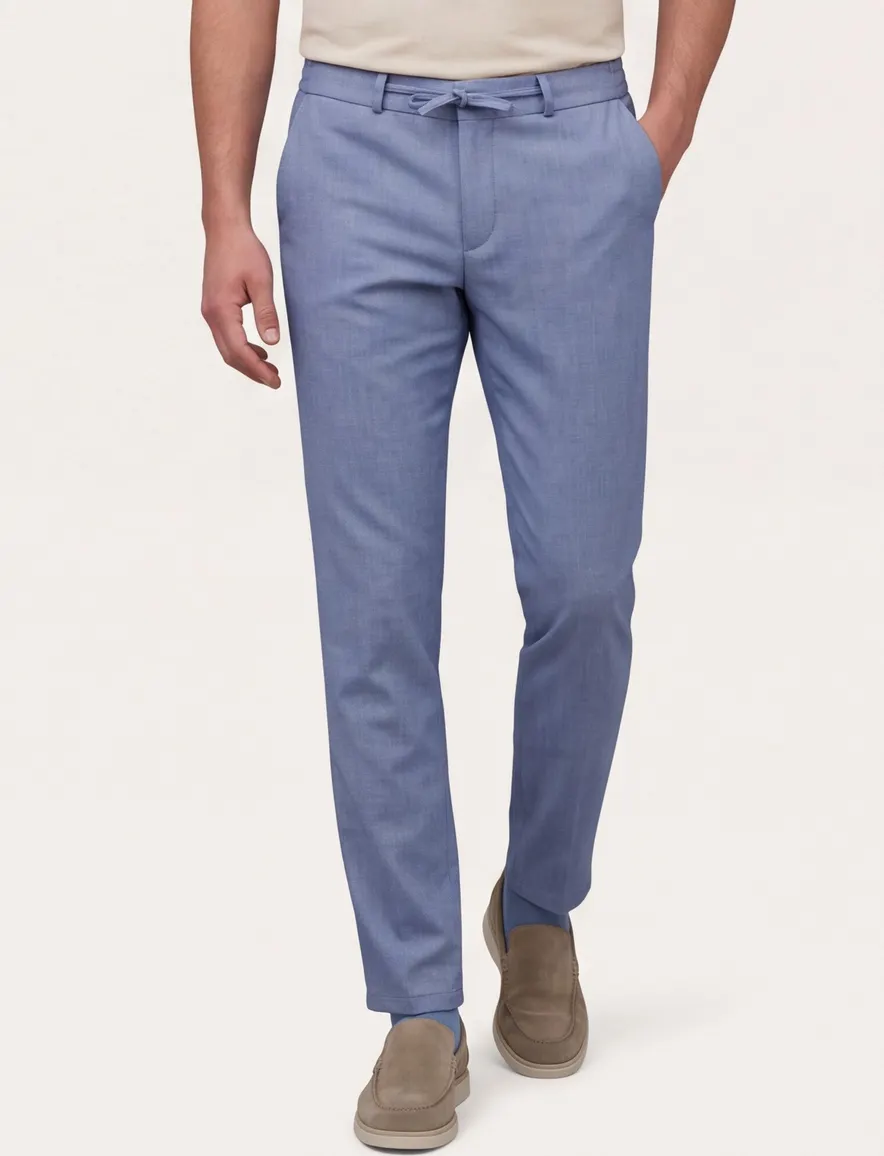 Zuitable pantalon mix en match dispartaflex lichtblauw