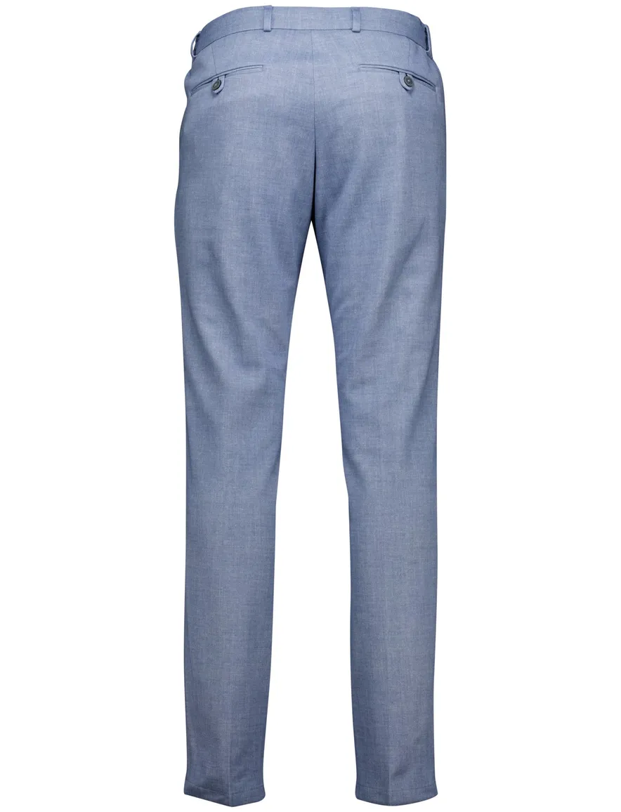 Zuitable pantalon lichtblauw polyes
