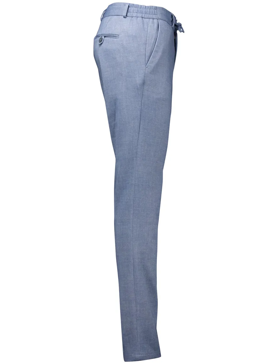 Zuitable pantalon lichtblauw polyes