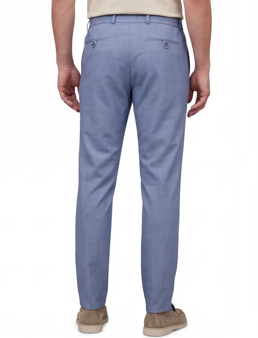 Zuitable pantalon mix en match dispartaflex lichtblauw
