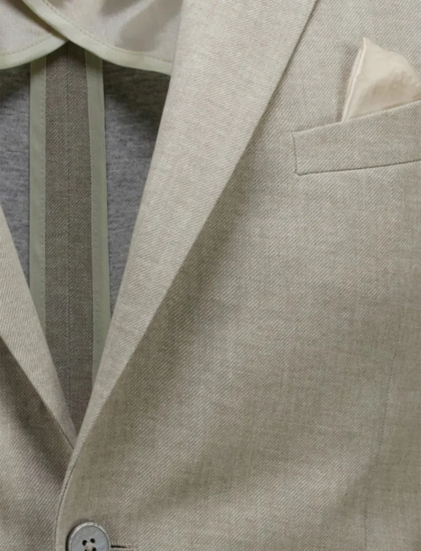 Zuitable DiNick colbert mix en match beige