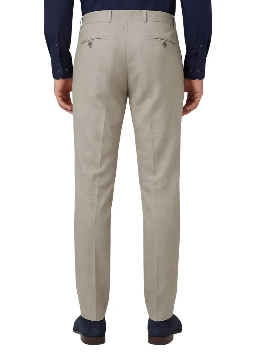 Zuitable pantalon mix en match DiSpartaflex beige polyester