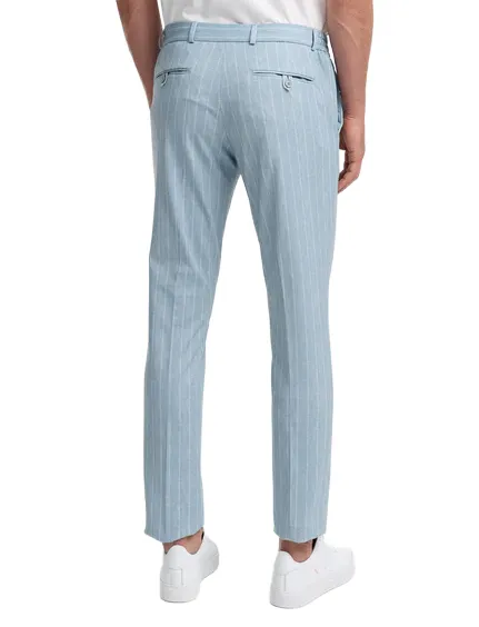 Zuitable DiSpartaflex mix en match pantalon lichtblauw