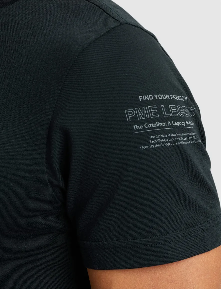 PME Legend donkerblauw effen Play Heavy Jersey
