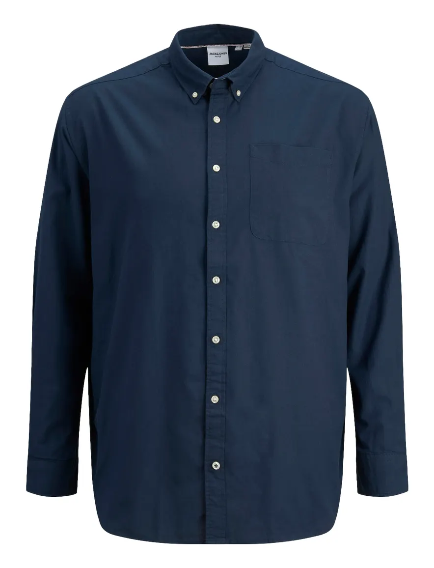 Jack & Jones overhemd blauw Plus Size