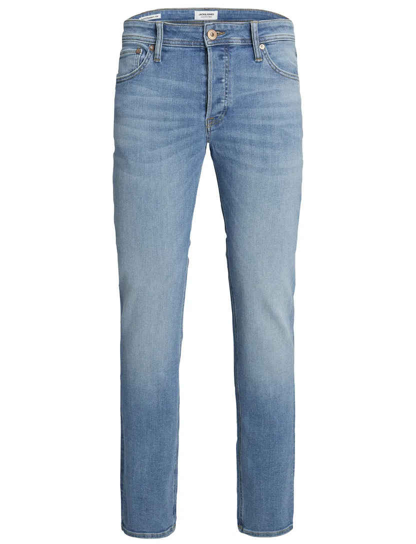 Pantalon 5-pocket Jack & Jones Plus Size blauw spijker