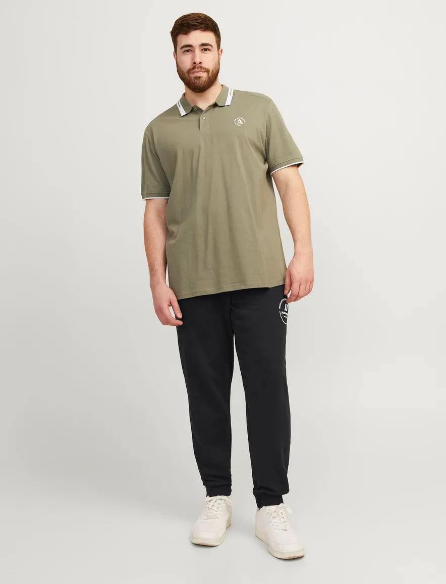 Jack & Jones joggingbroek zwart katoen