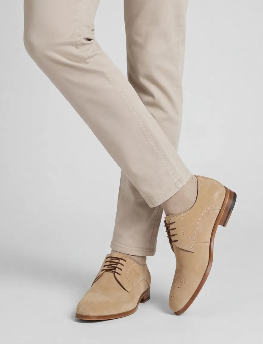 Magnanni schoenen beige effen
