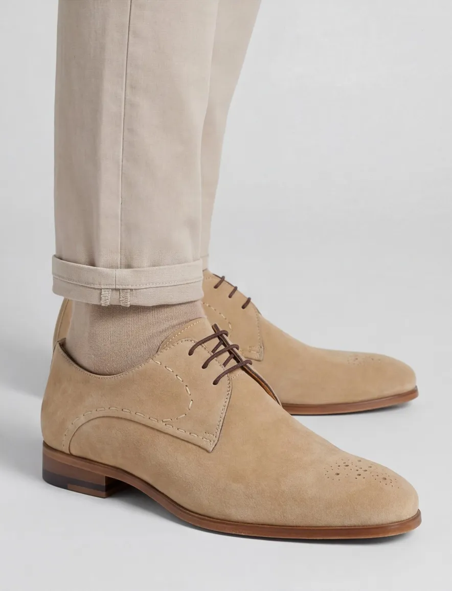 Magnanni schoenen beige effen