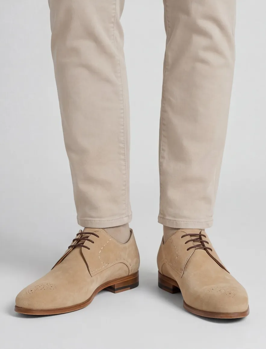 Magnanni schoenen beige effen