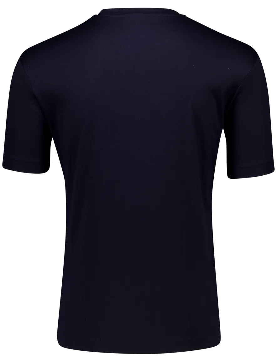 Desoto Luxury Two Ply t-shirt donkerblauw