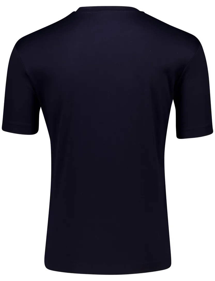 Desoto Luxury Two Ply t-shirt navy effen
