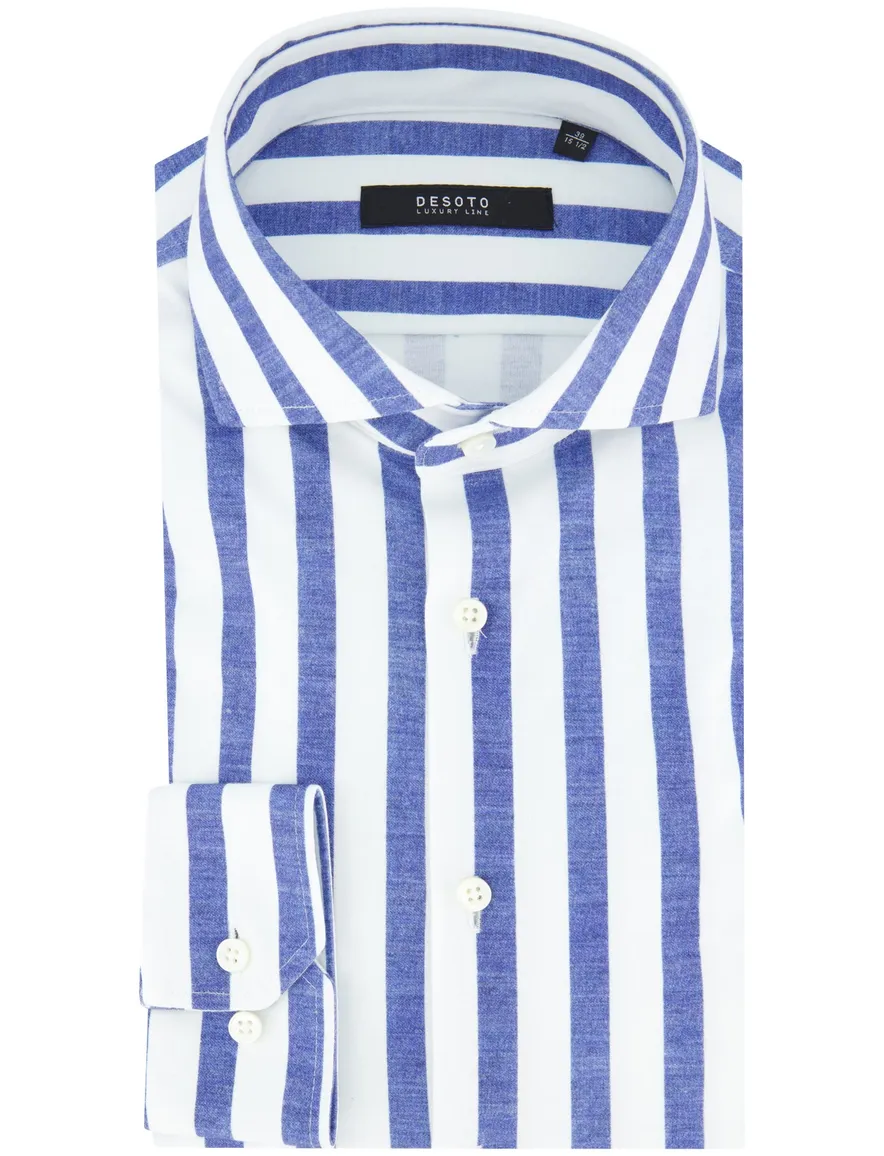 Desoto Luxury Line Hai blauw gestreept